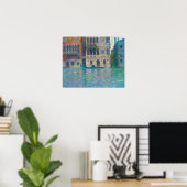Claude Monet - Palazzo Dario Poster (Thuiskantoor)