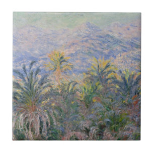 Claude Monet   Palmbomen op Bordighera Tegeltje