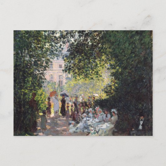 Claude Monet | Parc Monceau Briefkaart (Voorkant)