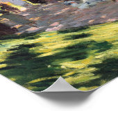 Claude Monet | Parc Monceau Poster (Hoek)