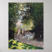 Claude Monet | Parc Monceau Poster (Voorkant)