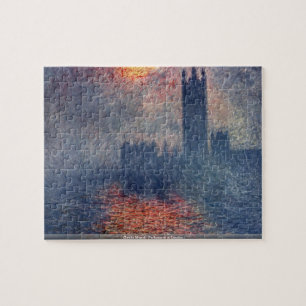 Claude Monet - Parlement in Londen puzzle Legpuzzel