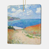 Claude Monet - Path in Wheat Fields at Pourville Keramisch Ornament (Links)