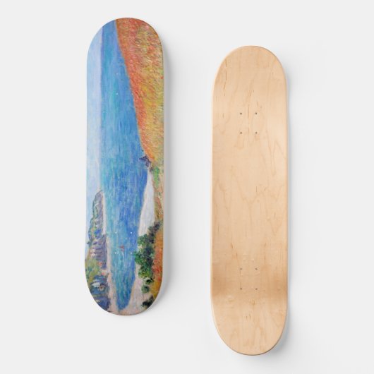 Claude Monet - Path in Wheat Fields at Pourville Skateboard (Voorkant)