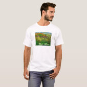 Claude Monet peignant le T-shirt de base (Devant entier)