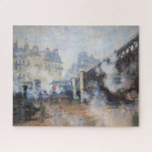 Claude Monet - Pont de l'Europe, Gare Saint-Lazare Legpuzzel