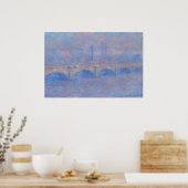 Claude Monet Pont de Waterloo Impression Soleil Ar (Cuisine)