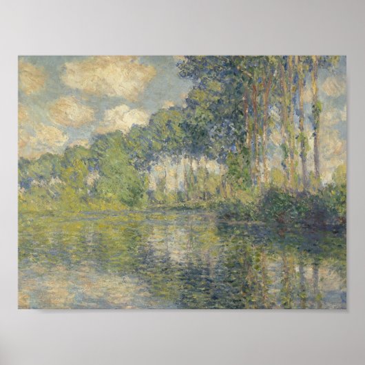 Claude Monet - Poplars on the Epte Poster (Voorkant)