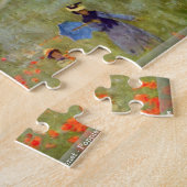 Claude Monet - Poppies Legpuzzel (Zijkant)
