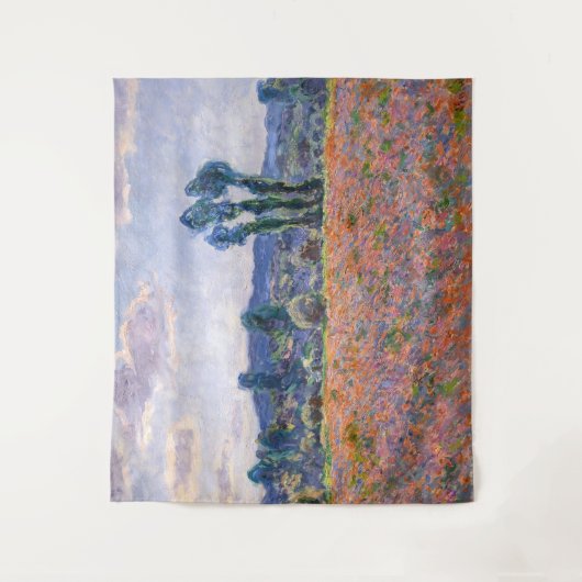 Claude Monet - Poppy Field 1890 (Giverny) Wandkleed (Voorkant)