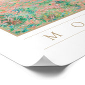 Claude Monet Poppy Field bij Giverny Paint Poster (Hoek)