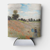 Claude Monet - Poppy Field Blikjeskoeler (Voorkant)