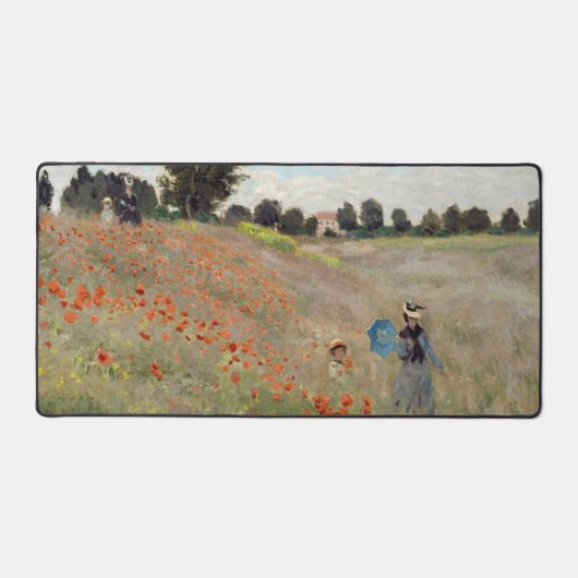 Claude Monet - Poppy Field Bureaumat (Voorkant)