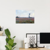 Claude Monet Poppy Field Poster (Thuiskantoor)