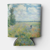 Claude Monet - Poppy Fields bij Argenteuil (1875) Blikjeskoeler (Voorkant)