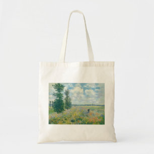 Claude Monet - Poppy Fields bij Argenteuil (1875) Tote Bag