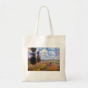 Claude Monet Poppy Fields nabij Argenteuil Tote Bag