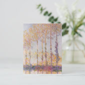 Claude Monet | Populieren op de Banken van Epte Briefkaart (Staand voorkant)