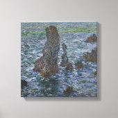 Claude Monet – Port Coton – Pyramids – Pyramides Canvas Afdruk (Voorkant)