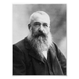 Claude Monet Portrait Foto Foto Afdruk