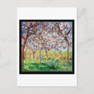Claude Monet Printemps a Giverny Briefkaart