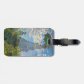 Claude Monet - Promenade - QR - Code Bagagelabel (Achterkant horizontaal)