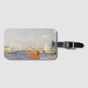 Claude Monet. Red Boats, Argenteuil Bagagelabel