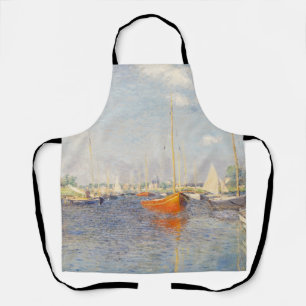 Claude Monet. Red Boats, Argenteuil Schort