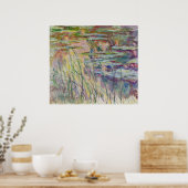 Claude Monet | Reflecties op het water, 1917 Poster (Keuken)