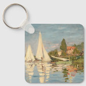 Claude Monet | Regatta te Argenteuil, c.1872 Sleutelhanger (Voorkant)