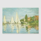 Claude Monet. Regattas at Argenteuil (Voorkant)