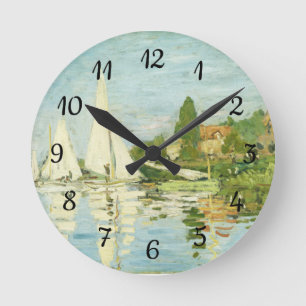 Claude Monet. Regattas at Argenteuil Ronde Klok