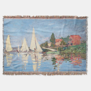 Claude Monet - Regatta's bij Argenteuil Deken