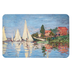 Claude Monet - Regatta's bij Argenteuil Magneet