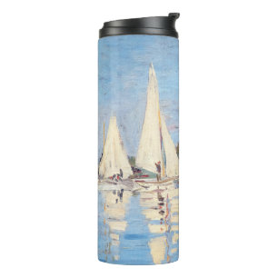 Claude Monet - Regatta's bij Argenteuil Thermosbeker