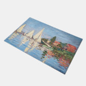 Claude Monet - Regattas in Argenteuil Deurmat (Schuin)