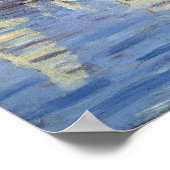 Claude Monet Regattas in Argenteuil Poster (Hoek)