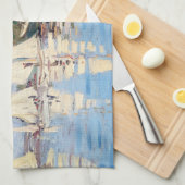 Claude Monet - Regattas in Argenteuil Theedoek (Quarter Fold)