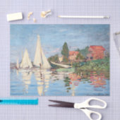 Claude Monet - Regattas in Argenteuil Tissuepapier (Craft)