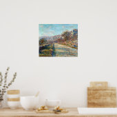 Claude Monet Road van La Roche-Guyon Poster (Keuken)