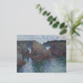 Claude Monet - Rocks in Port-Goulphar, Belle-Ile Briefkaart (Staand voorkant)