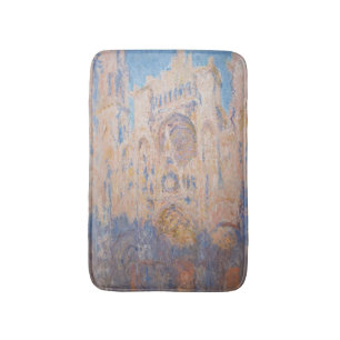 Claude Monet - Rouen Cathedraal bij zonsondergang Badmat