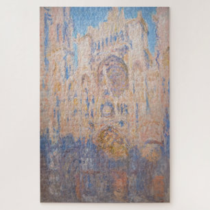 Claude Monet - Rouen Cathedraal bij zonsondergang Legpuzzel
