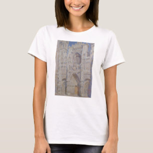 Claude Monet   Rouen Cathedral De Poort Zonlicht T-shirt
