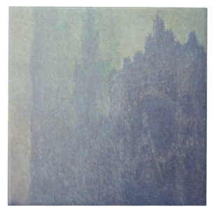 Claude Monet Rouen Cathedral, Foggy Weather Tegeltje