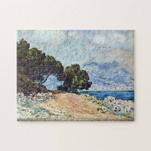 Claude Monet - route côtière dans le puzzle de (Horizontal)