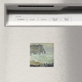 Claude Monet | Ruw Zee Etretat, 1883 Magneet (Insitu (Vaatwasser))