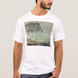 Claude Monet Ruw Zee Etretat, 1883 T-shirt