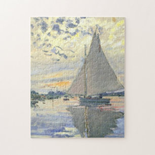 Claude Monet - Sailboot bij Le Petit Gennevilliers Legpuzzel