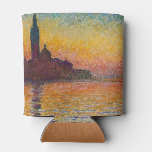 Claude Monet - San Giorgio Maggiore in Dusk Blikjeskoeler (Achterkant)